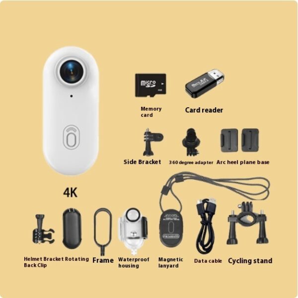 Outdoor Sports Camera In Helmet Motorcycle Bike Sport Mini Filming Bicycle Action 4K Professional Body Cam And Video Cameras - Image 7