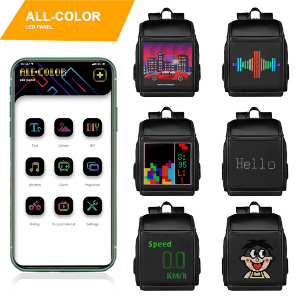 LED Backpack With Its Own Bluetooth Audio - Image 5