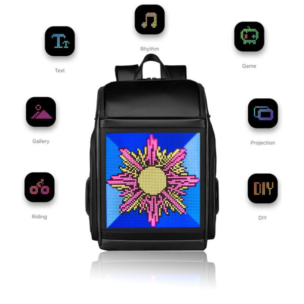 LED Backpack With Its Own Bluetooth Audio - Image 3